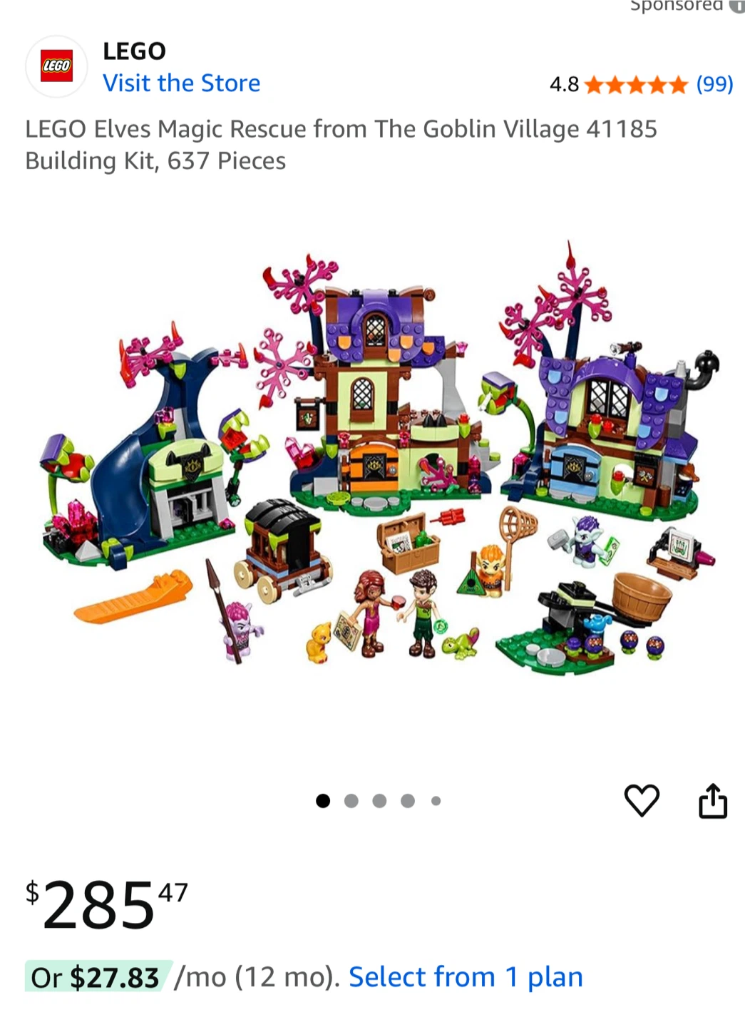 LEGO Elves 41185 Magic Rescue from the Goblin Village - photo 2