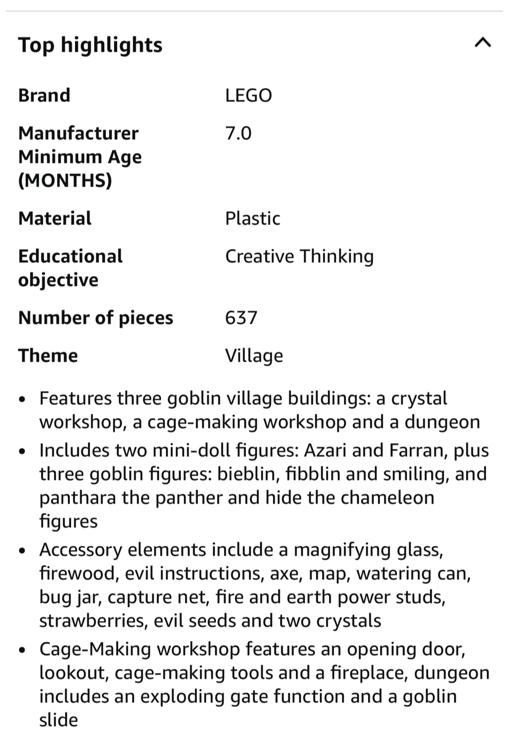LEGO Elves 41185 Magic Rescue from the Goblin Village - photo 3