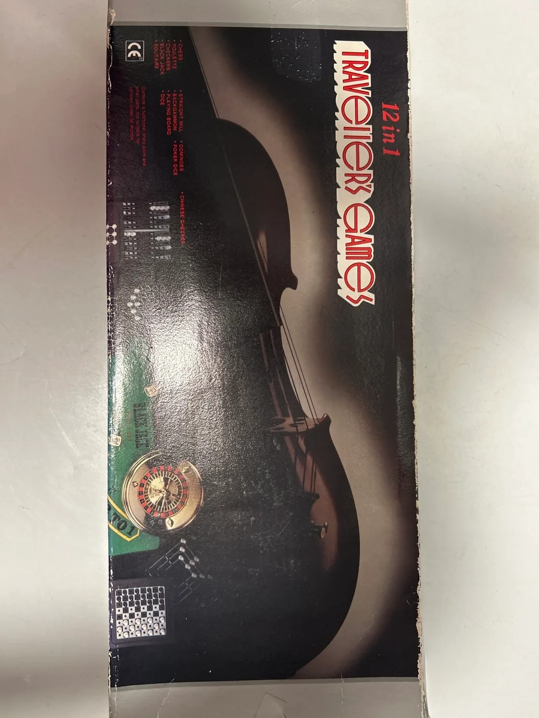 Casino Game Set with Roulette, Chinese Checkers, Dominoes image indicator(9)