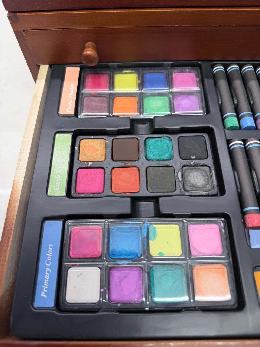Wooden Art Easel, art Set with Drawing & Painting Supplies - photo 4