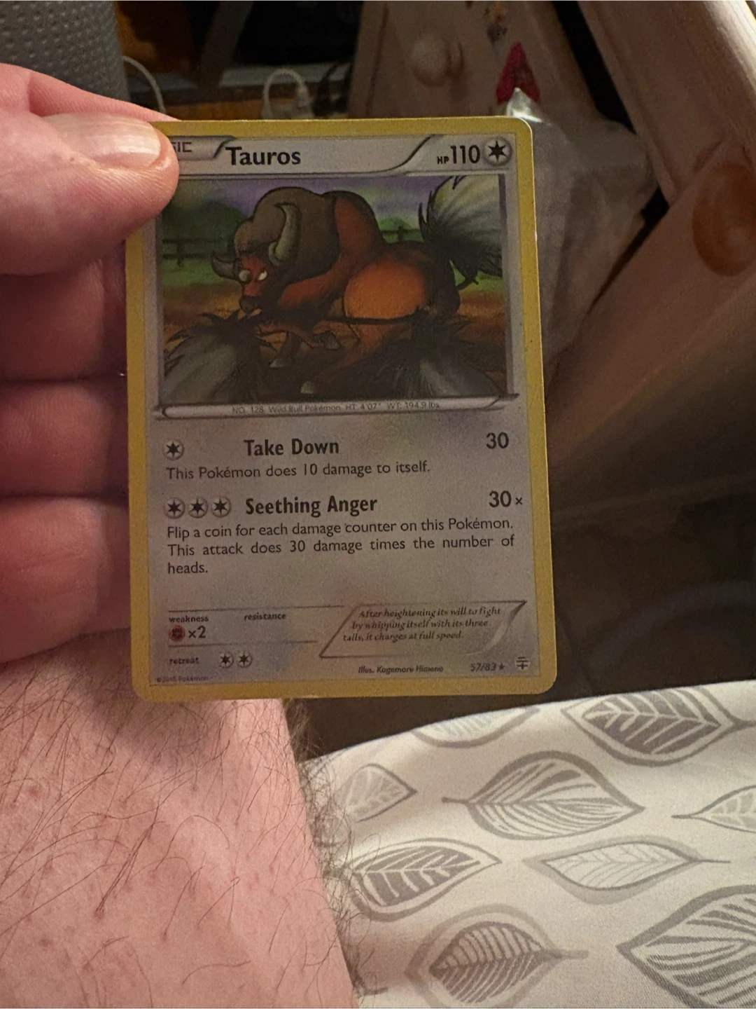 Pokemon Cards - Tangrowth & Tauros - photo 4