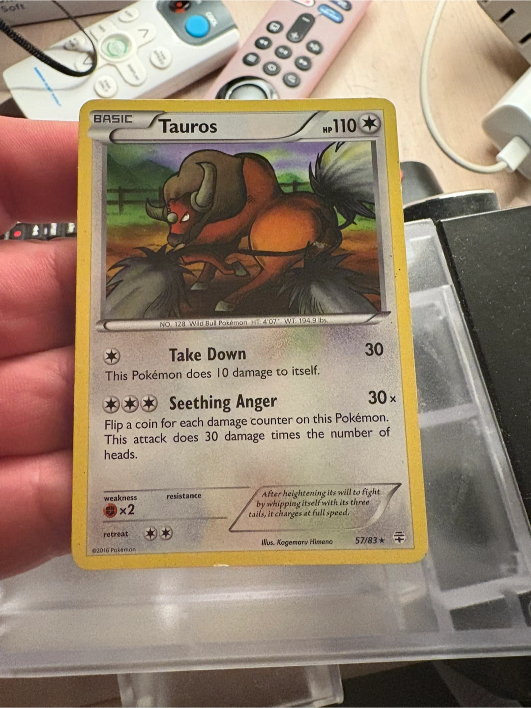 Pokemon Cards - Tangrowth & Tauros - photo 3