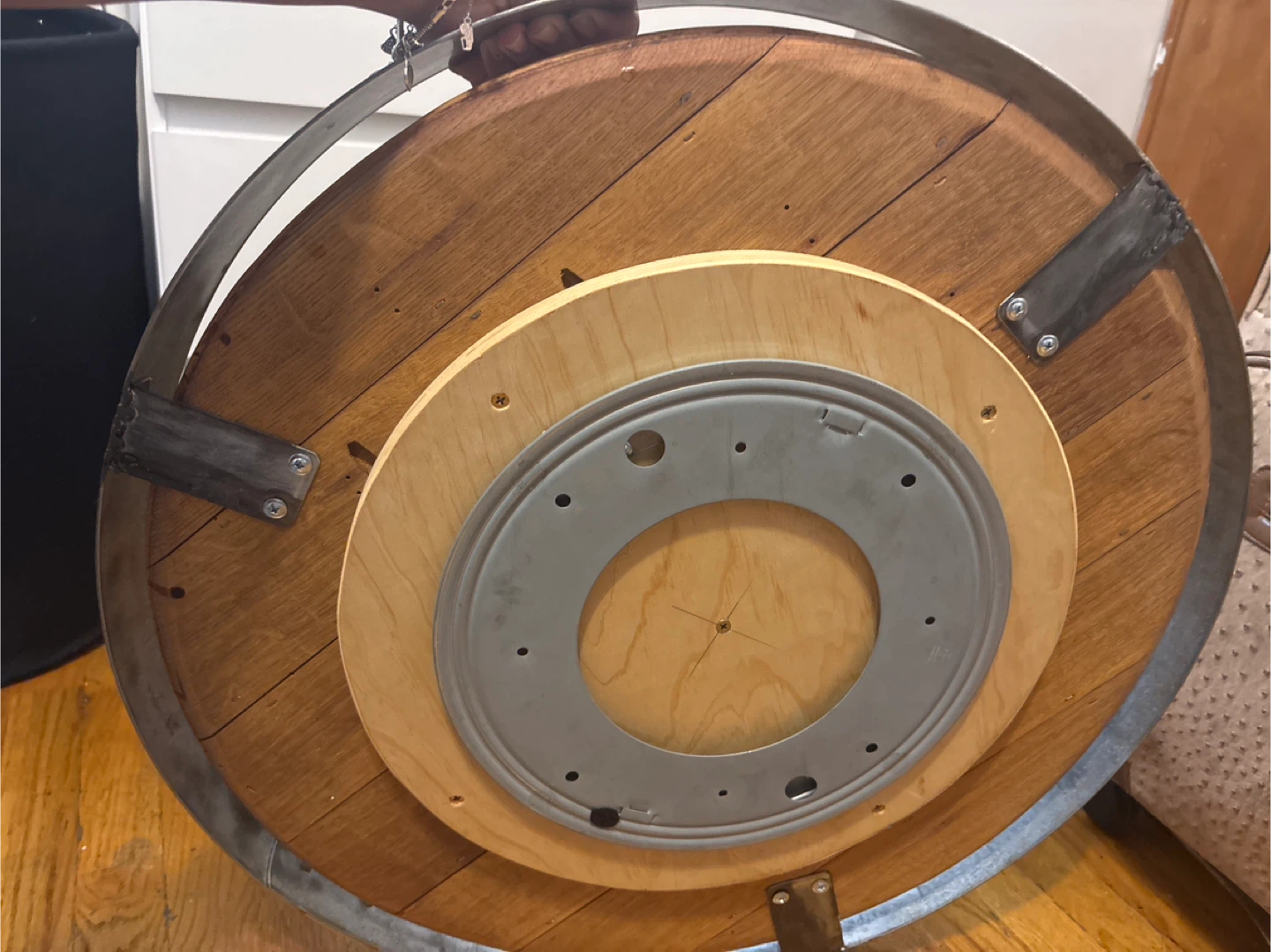 Papa Pietro Perry Wine Barrel Table Top - photo 3