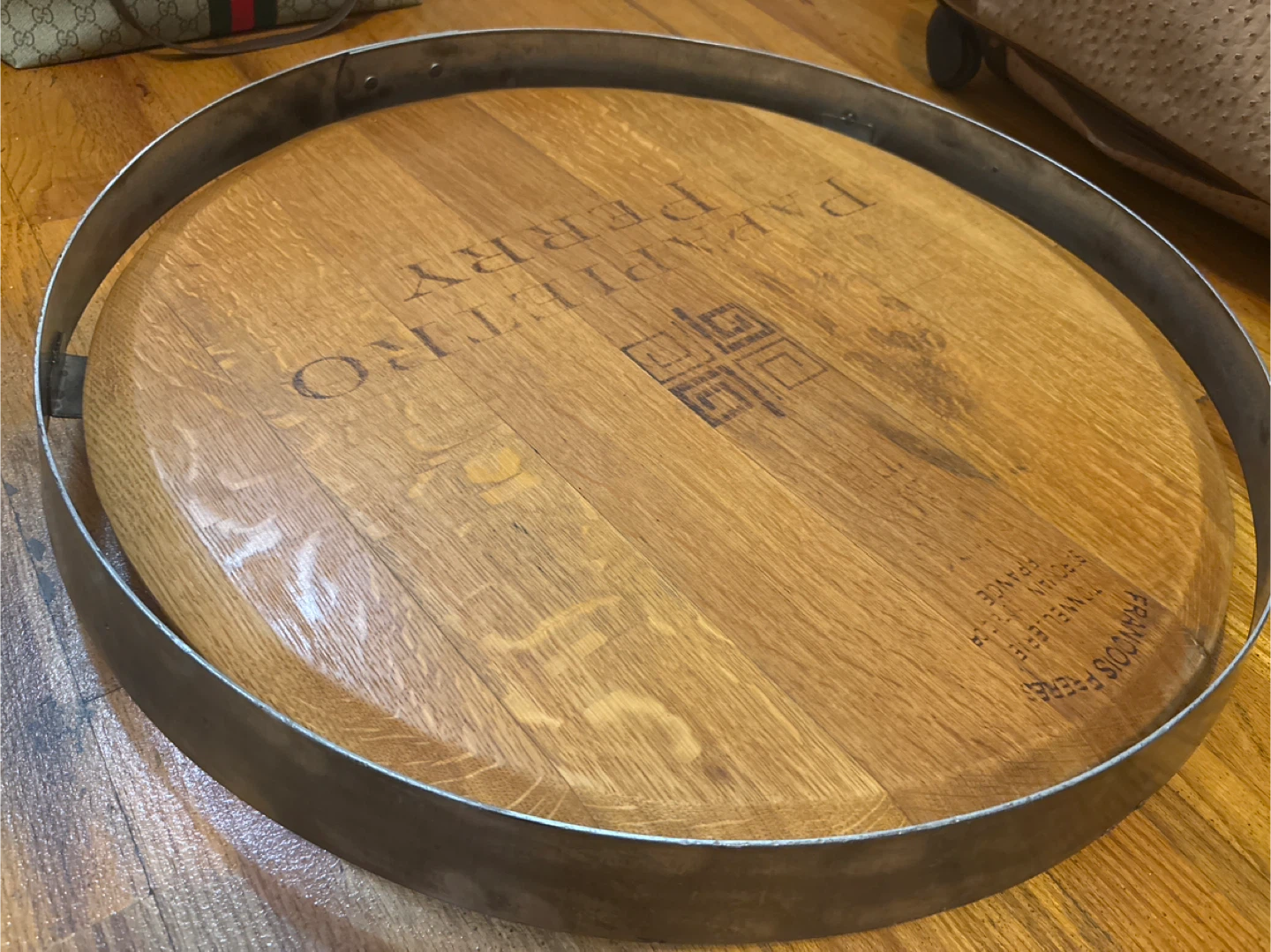 Papa Pietro Perry Wine Barrel Table Top - photo 2