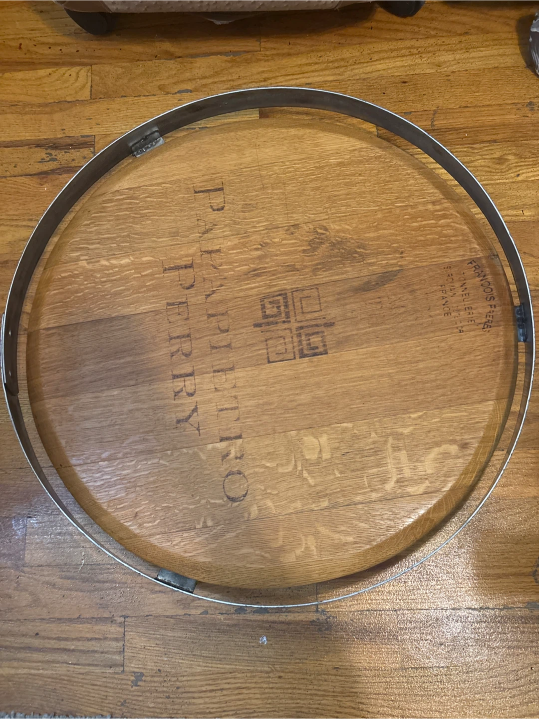 Papa Pietro Perry Wine Barrel Table Top