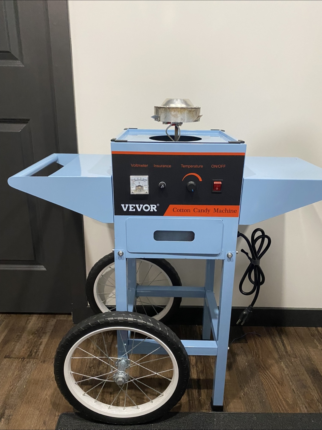 VEVOR Cotton Candy Machine with Cart - photo 2