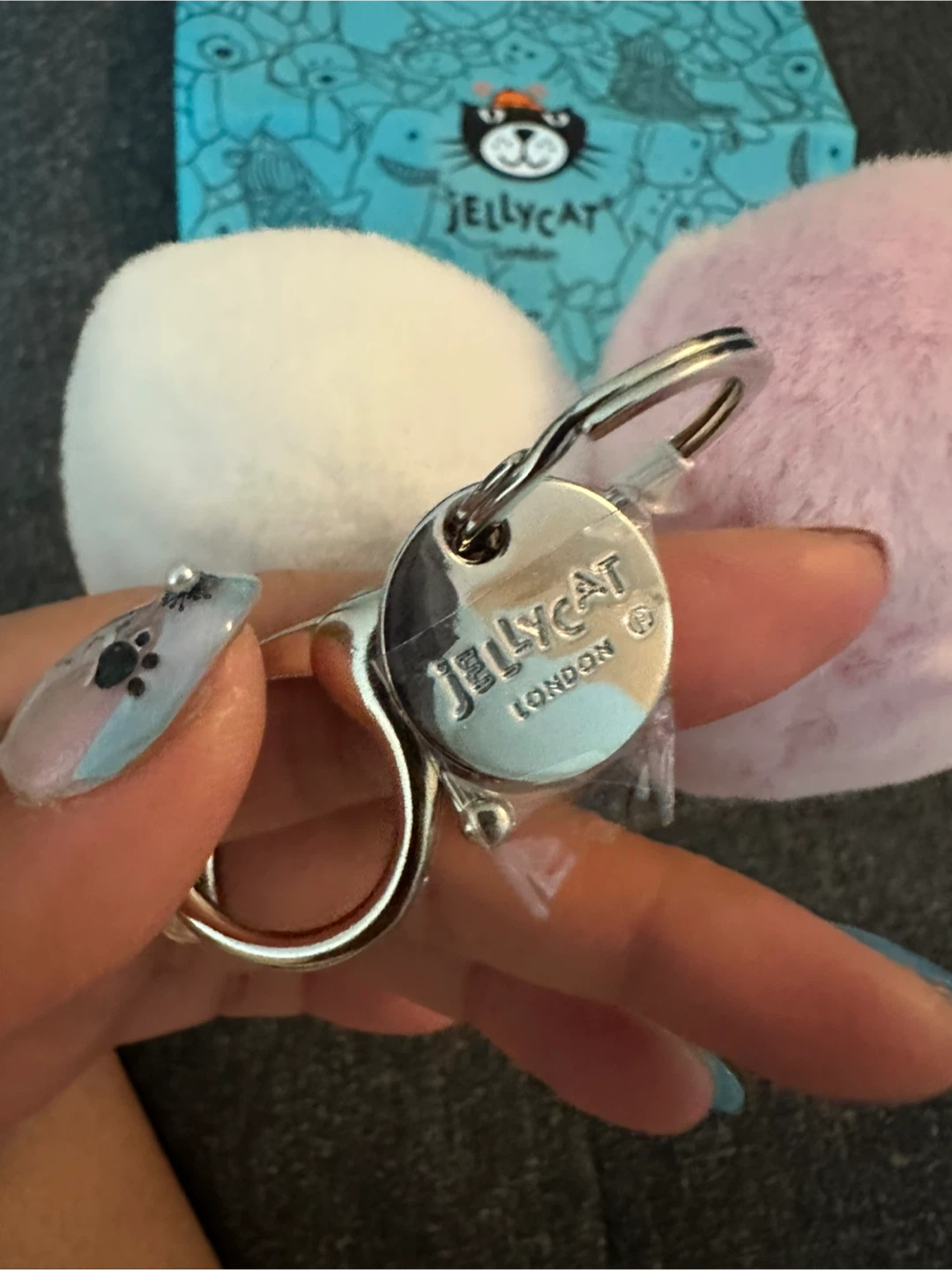 Jellycat Amuseable Marshmallow Keychain Set - photo 3