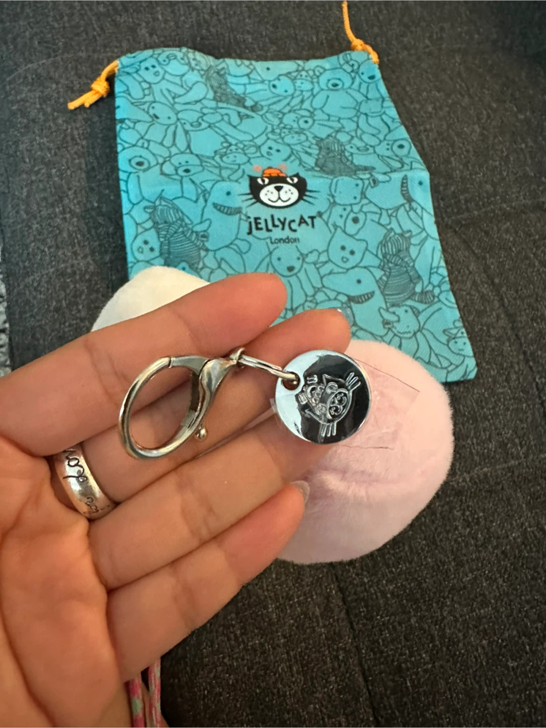 Jellycat Amuseable Marshmallow Keychain Set - photo 4