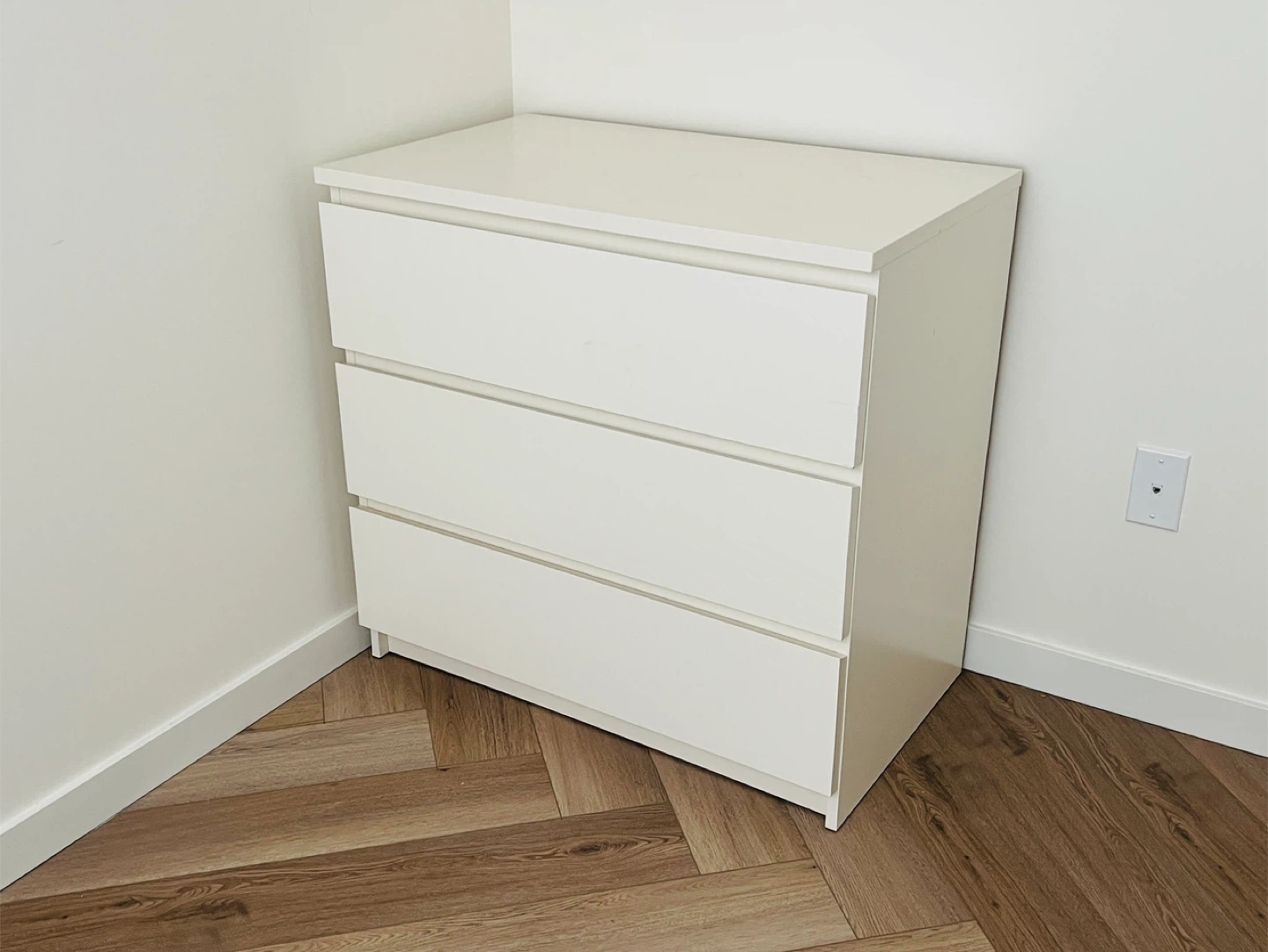 IKEA STORLINTA 3-Drawer Chest - White