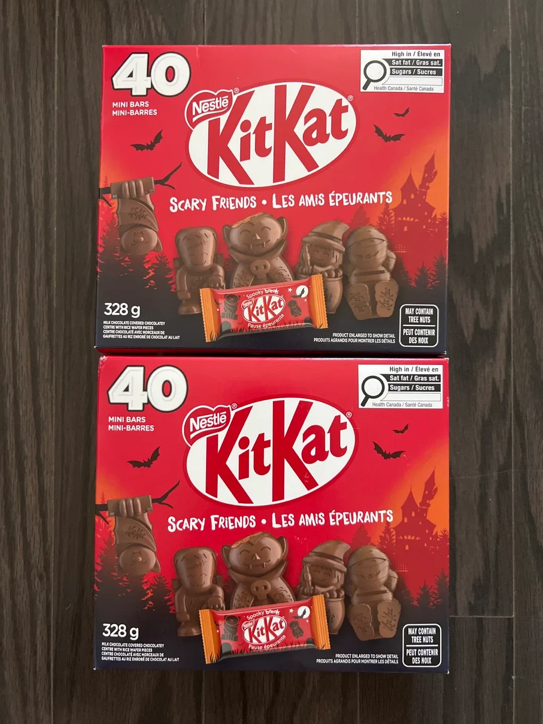 Nestle KitKat Scary Friends Mini Bars thumbnail
