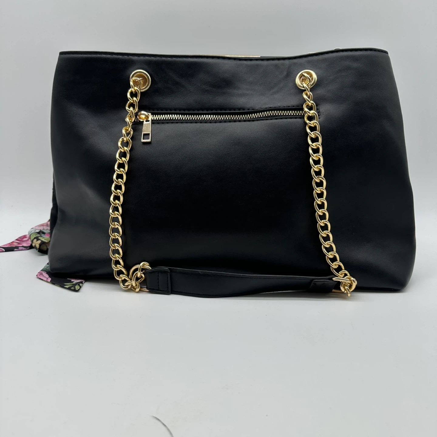 Ardene Black Quilted Tote Bag(almost new) - photo 3