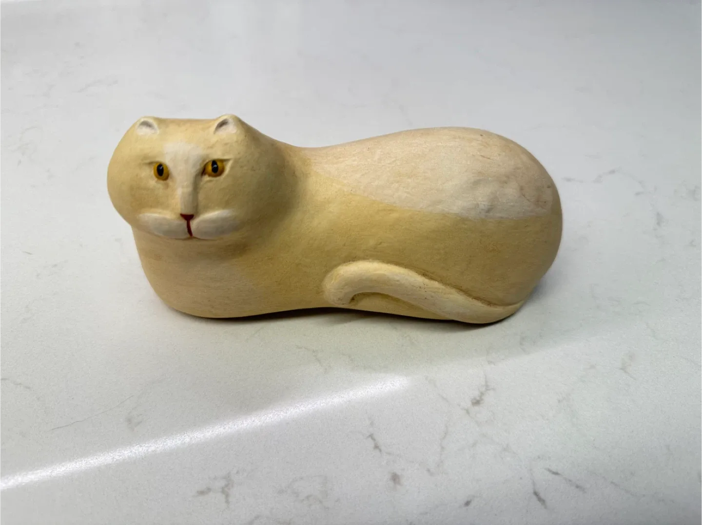 Artisan Crafted Cat Figurine thumbnail
