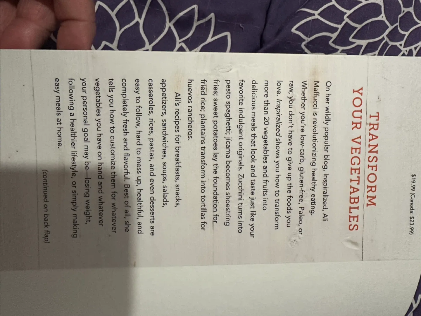 Inspiralized Cookbook by Ali Maffucci image indicator(6)