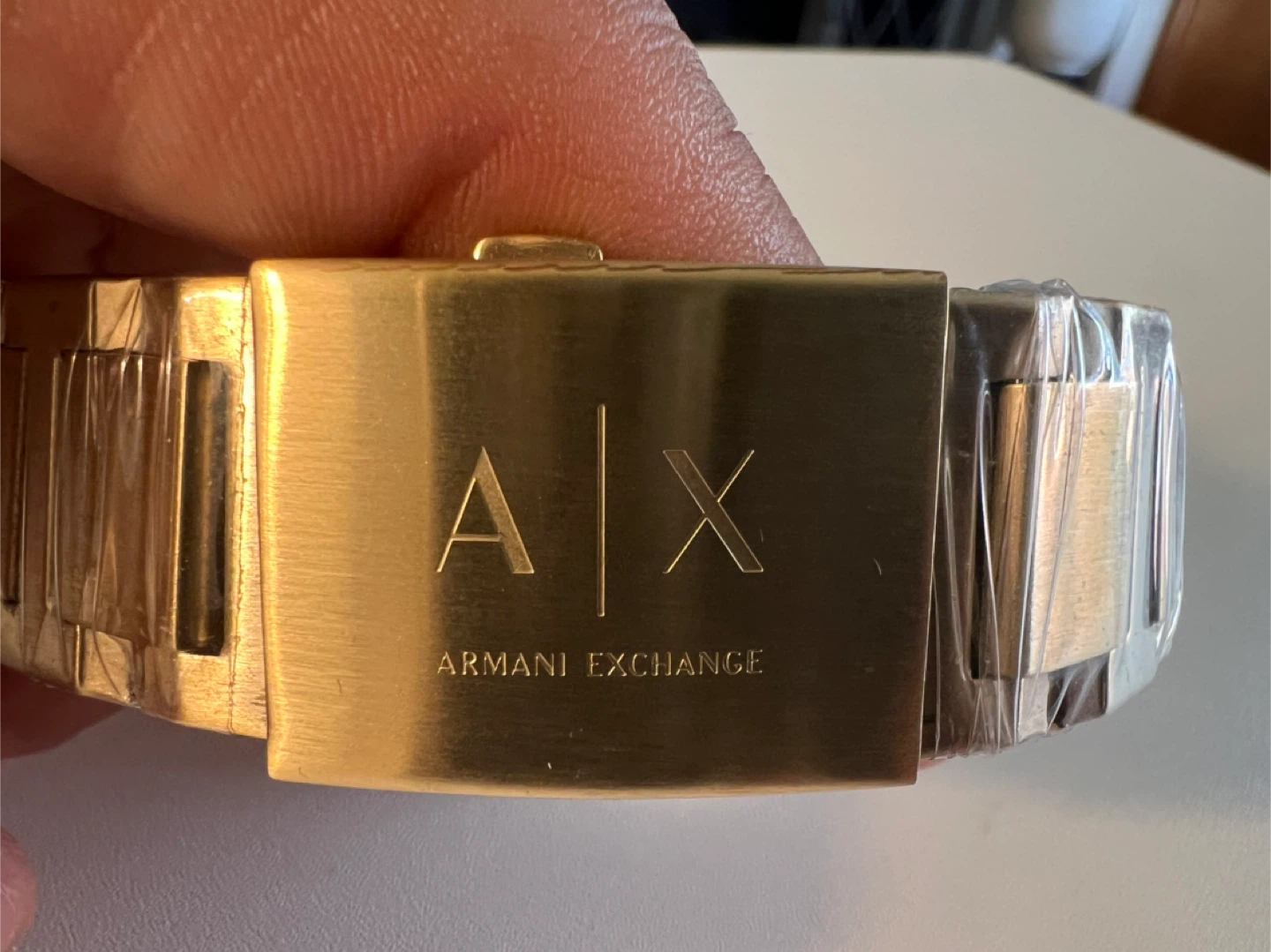 Armani Exchange Gold Watch with Box - photo 5