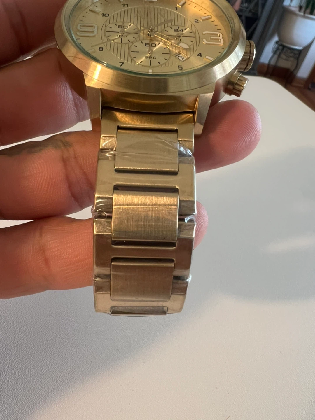 Armani Exchange Gold Watch with Box - photo 3