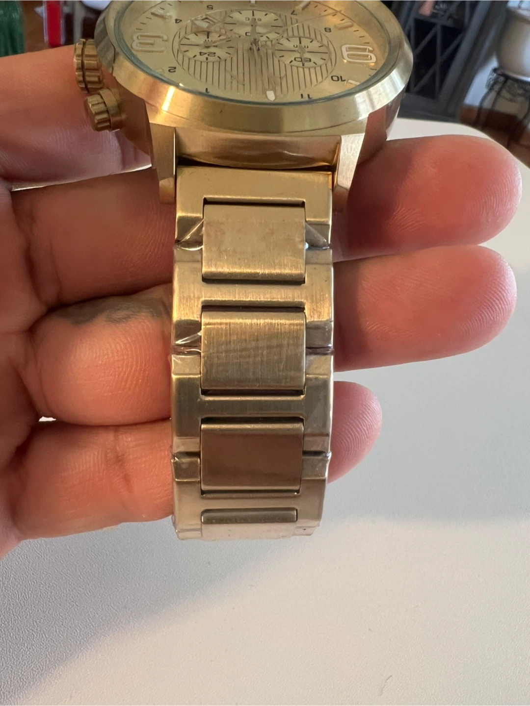 Armani Exchange Gold Watch with Box - photo 4