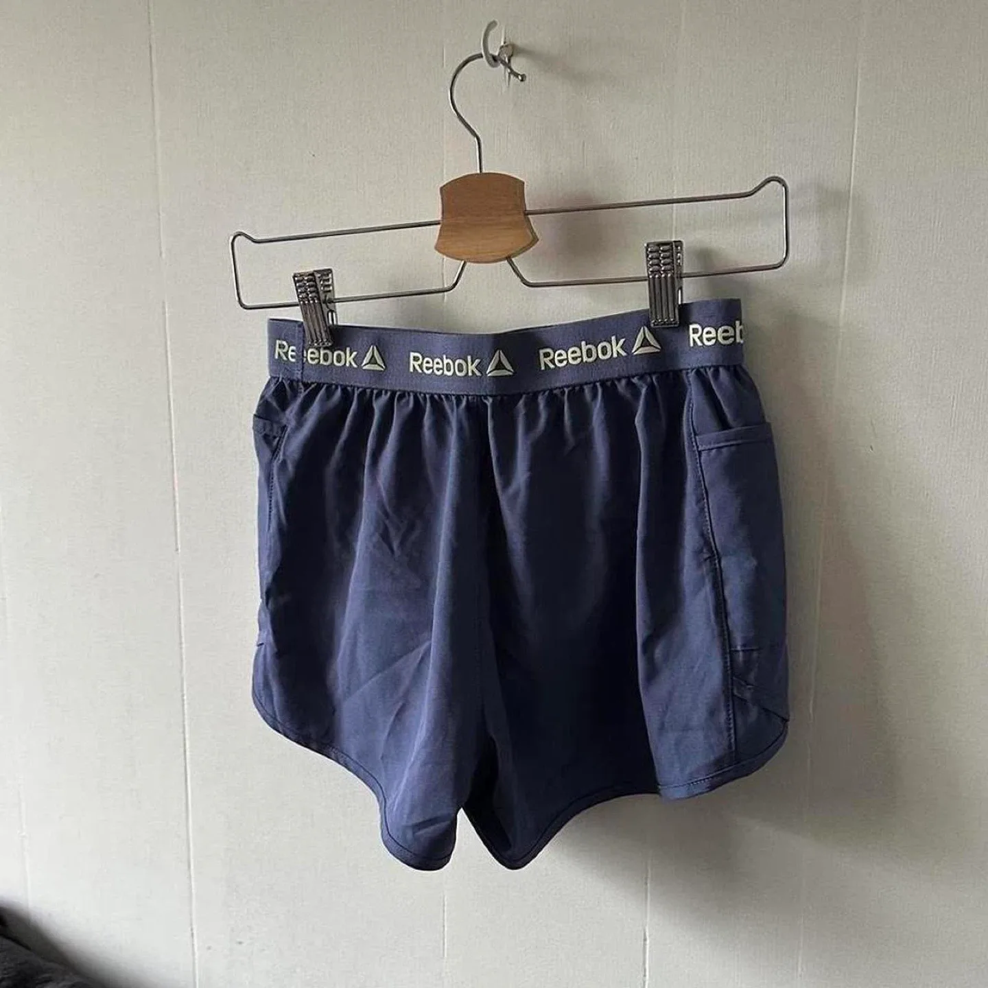 Reebok navy blue shorts image indicator(3)