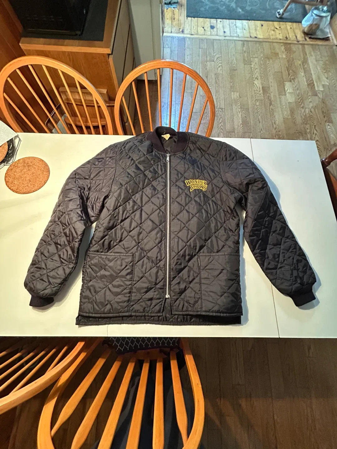 Wonder Shows Black Quilted Jacket thumbnail