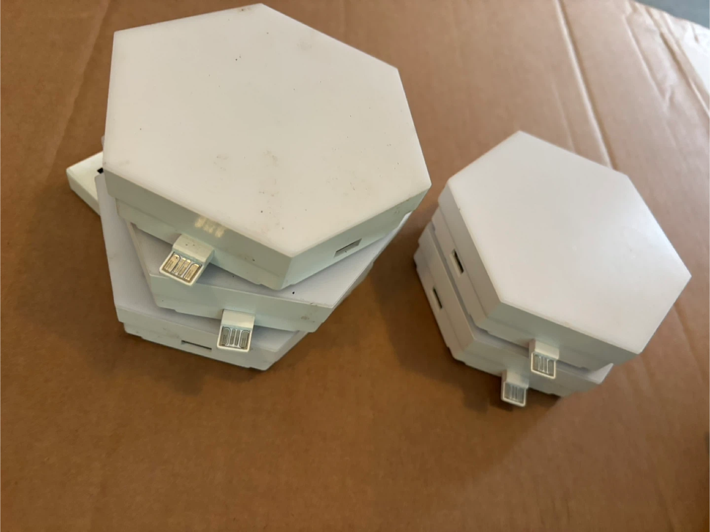 GE LED Hexagon Light Panels