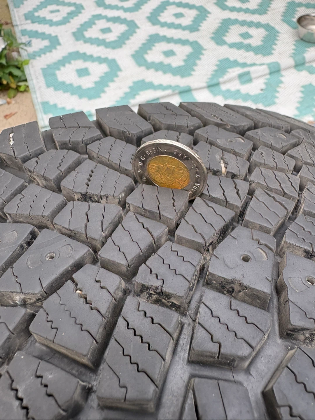 Set of 4 Continental IceContact 215/55R17 Winter Tires - photo 3