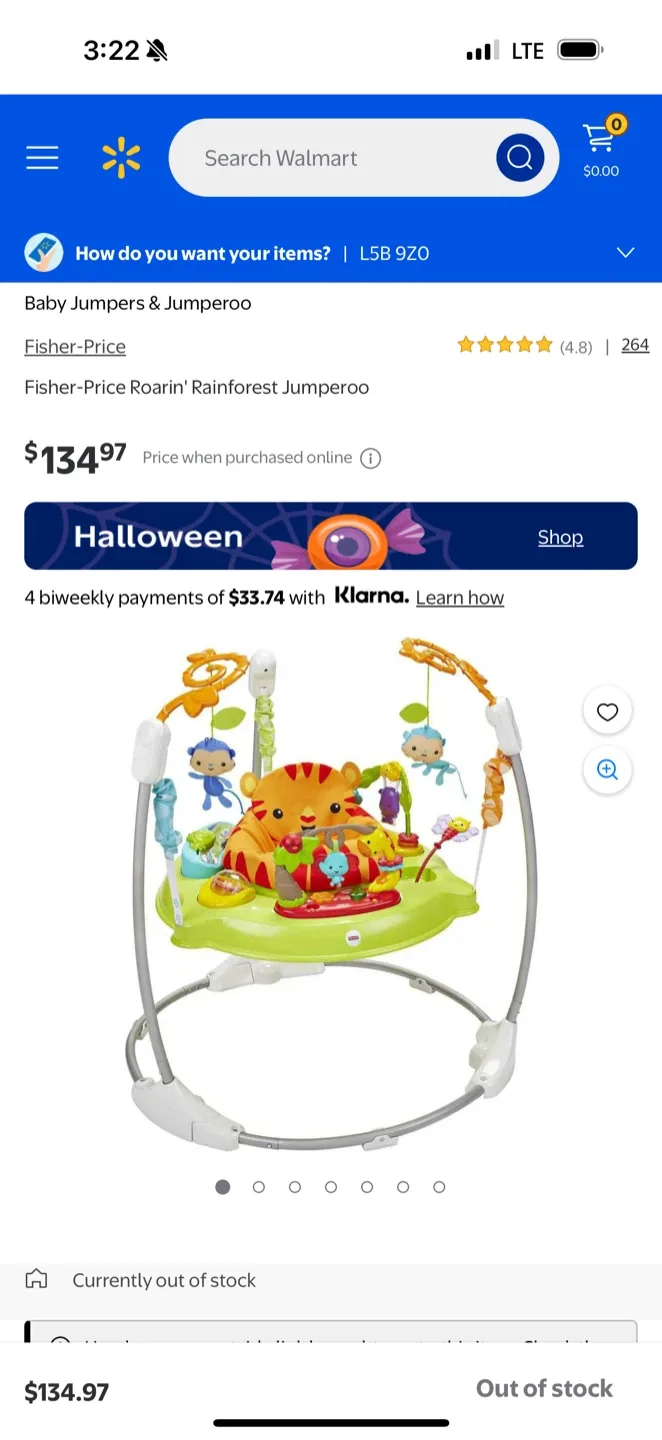 Fisher-Price Roarin' Rainforest Jumperoo
