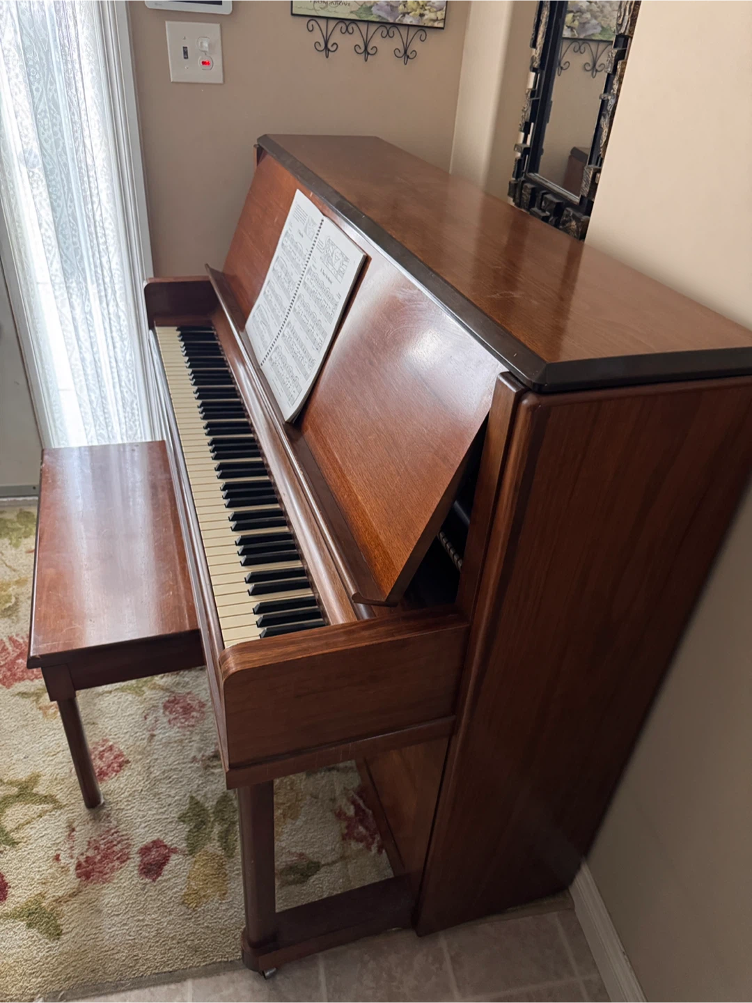 FREE- Heintzman Upright Piano with Bench