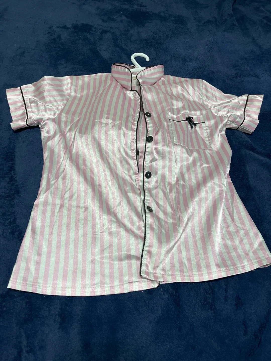 Victoria's Secret Pink Striped Pajama Set image indicator(2)