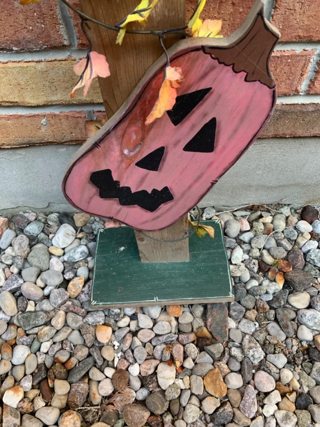 Price drop!! Wooden Welcome Fall Pumpkin Decoration image indicator(3)