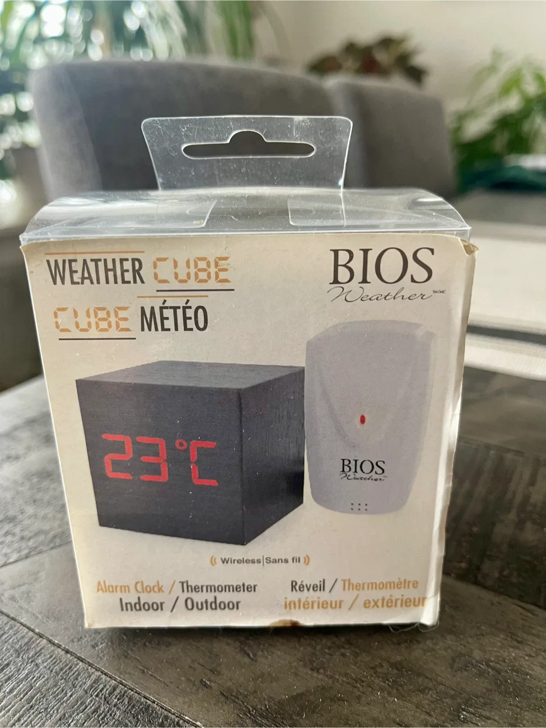 BIOS Weather Cube - Alarm Clock/Thermometer 🥕 thumbnail