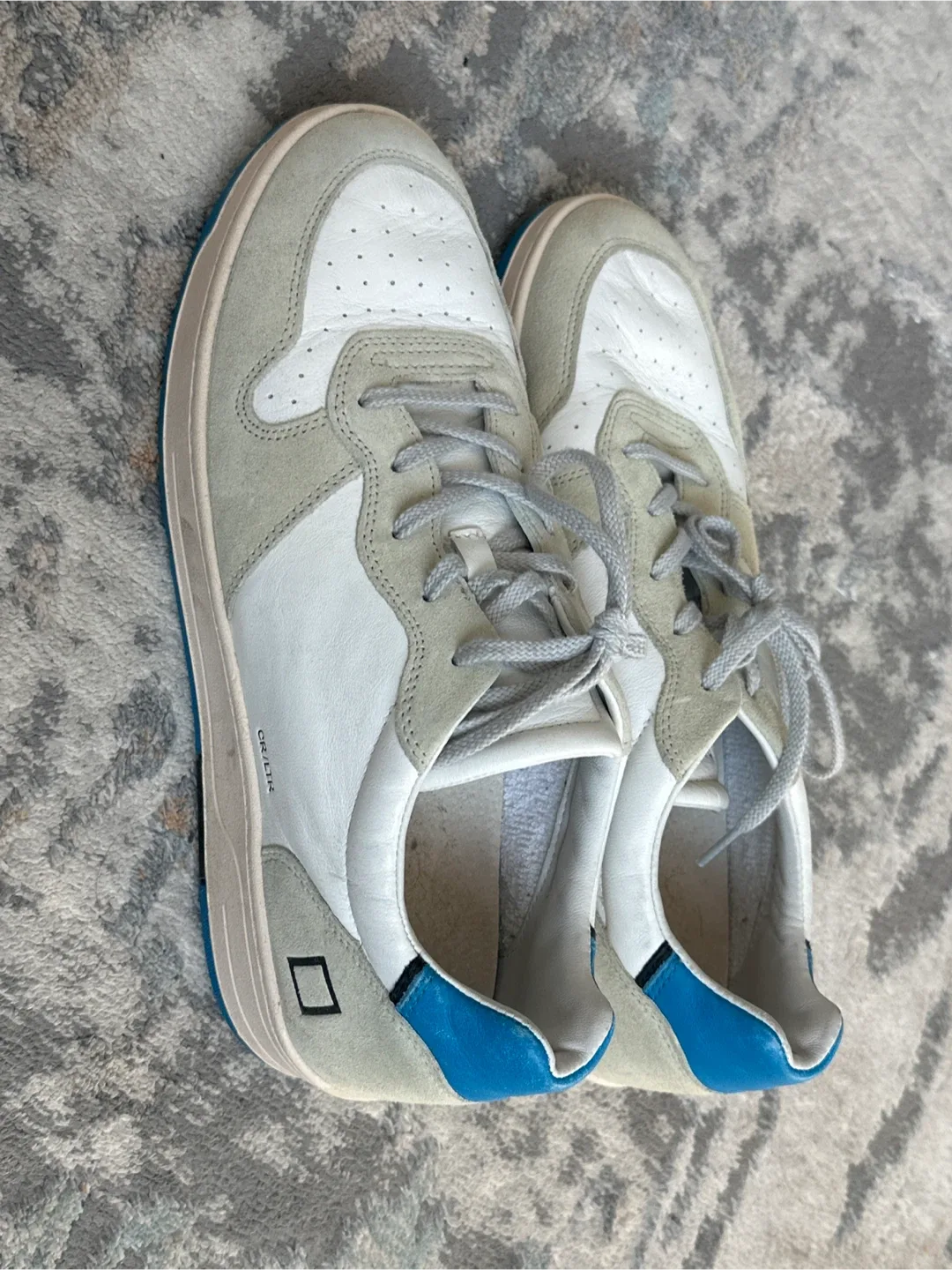 D.A.T.E. CR/LTR Sneakers, White/Grey, Size in img image indicator(4)
