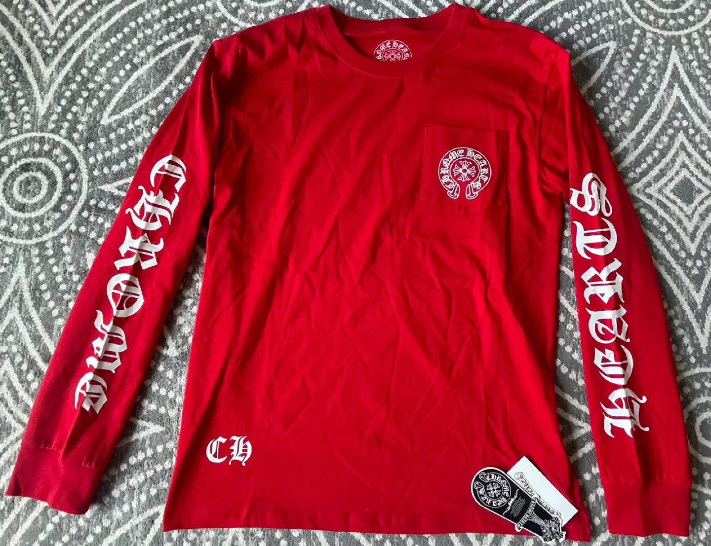 Chrome heart long sleeve -(Large) thumbnail