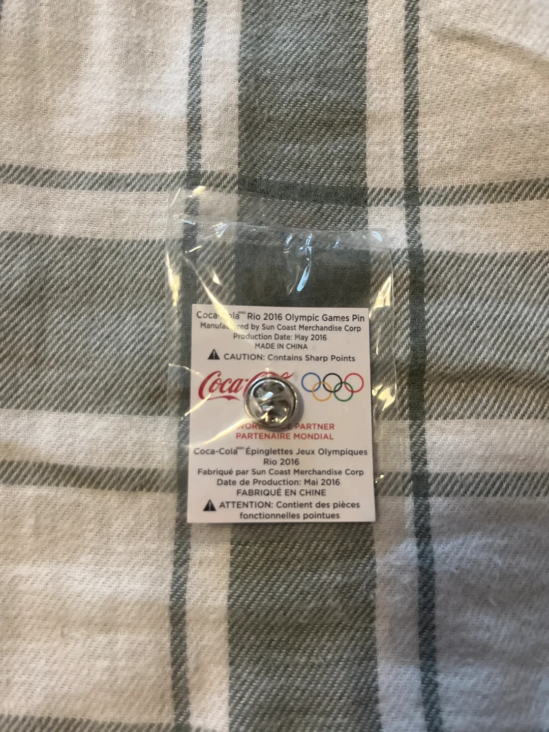 Coca-Cola Rio 2016 Olympic Pin - Limited Edition image indicator(2)