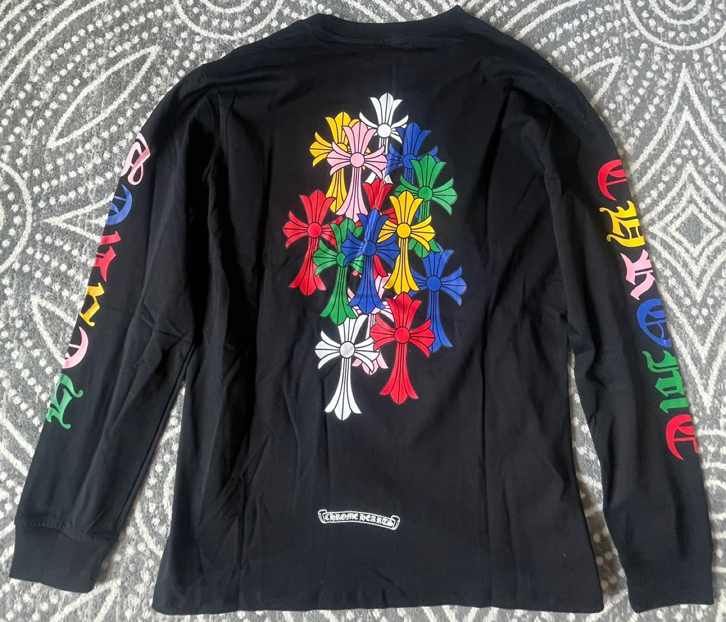 Chrome heart long sleeve - (size large) - photo 2