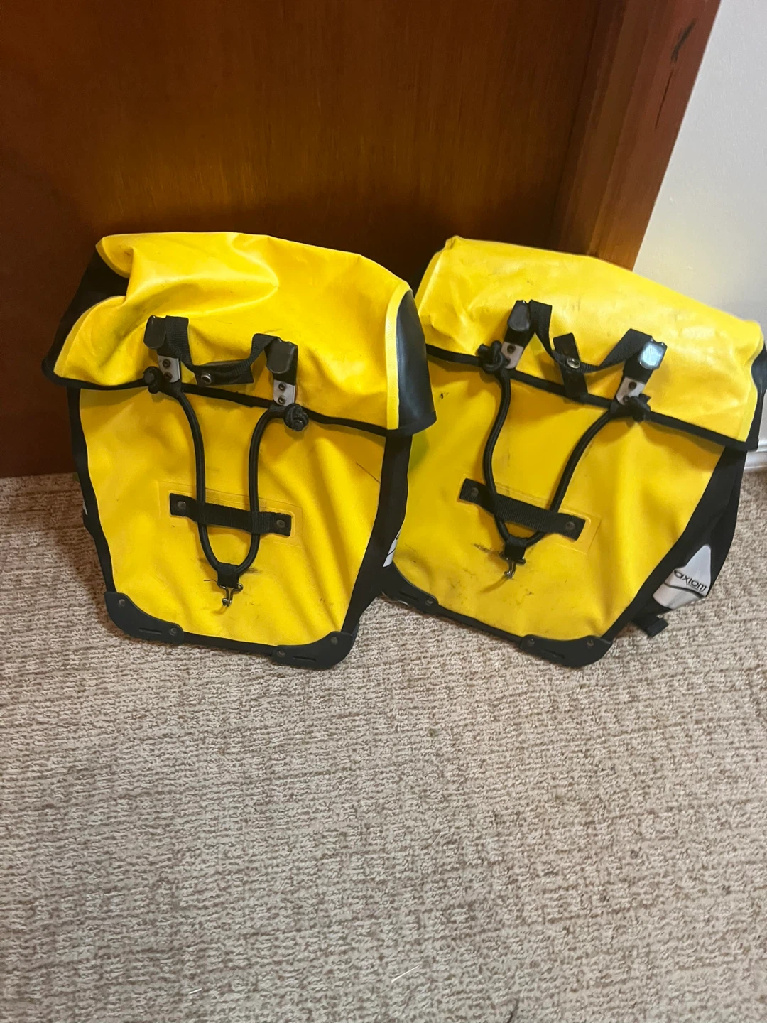 Axiom Yellow/Black Pannier Bags (Set of 3)