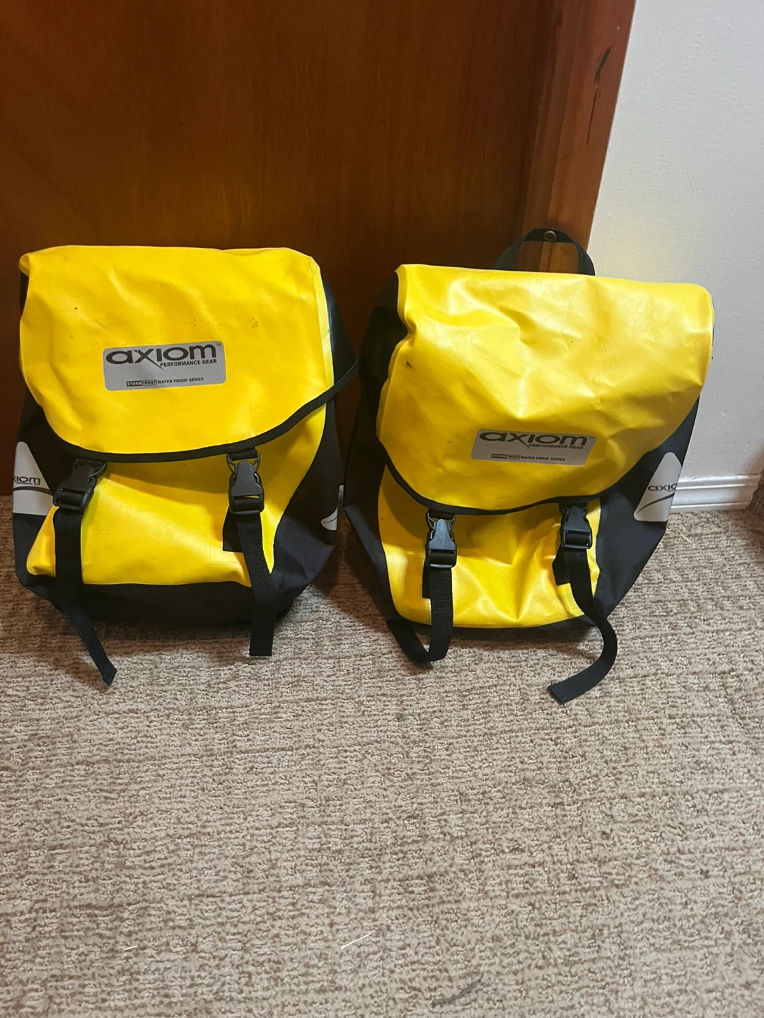 Axiom Yellow/Black Pannier Bags (Set of 3) - photo 3