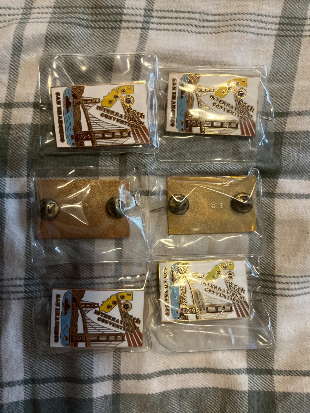 Lions Club International Convention San Francisco Pin image indicator(2)