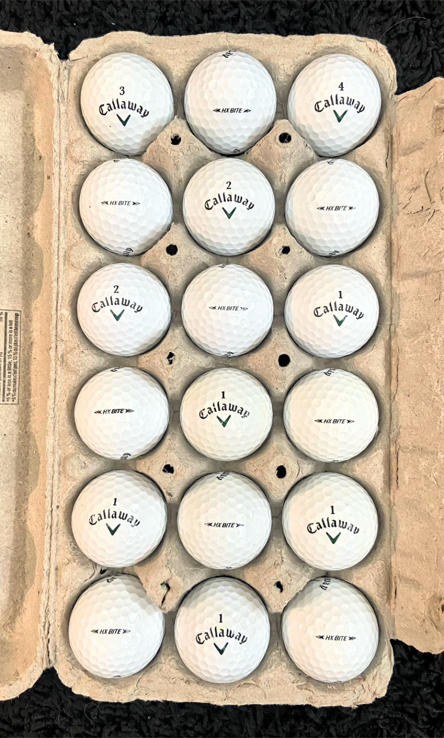 18 Callaway HX Bite Golf Balls - photo 2