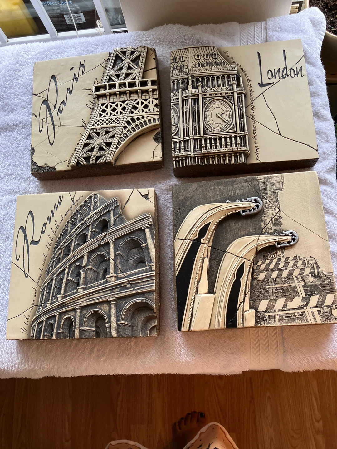 Paris, London, Rome, Hollywood Wall Art