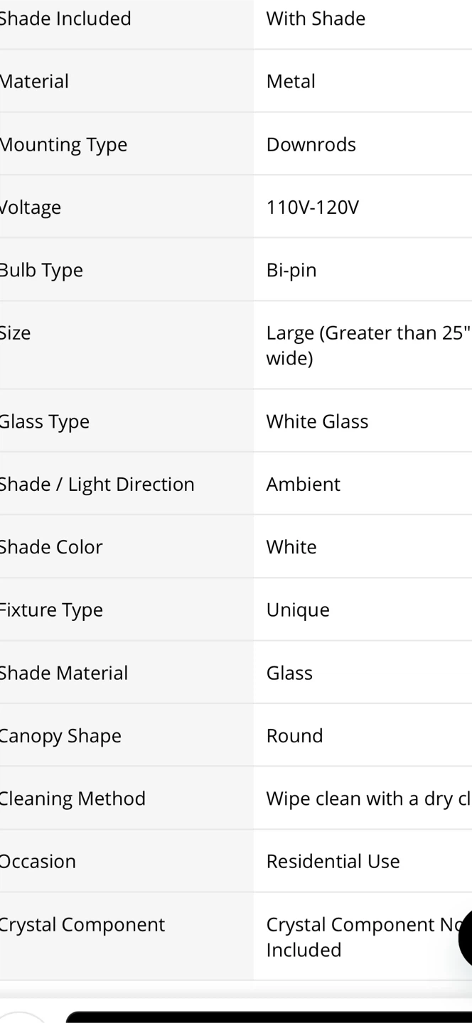 Modern White 8 Frosted Globe Chandelier - New in Box! - photo 4