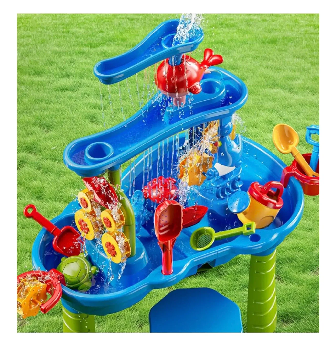 JUKUDAHU Sand Water Table for Kids image indicator(3)