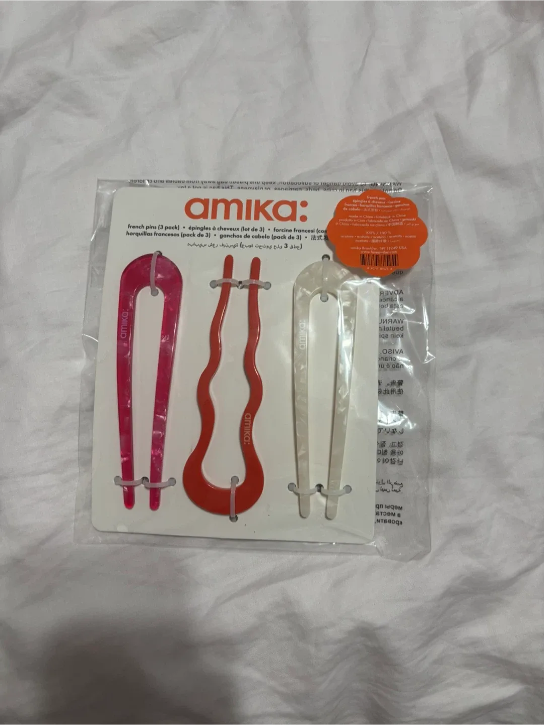 Amika French Pins (3 Pack) - New! thumbnail