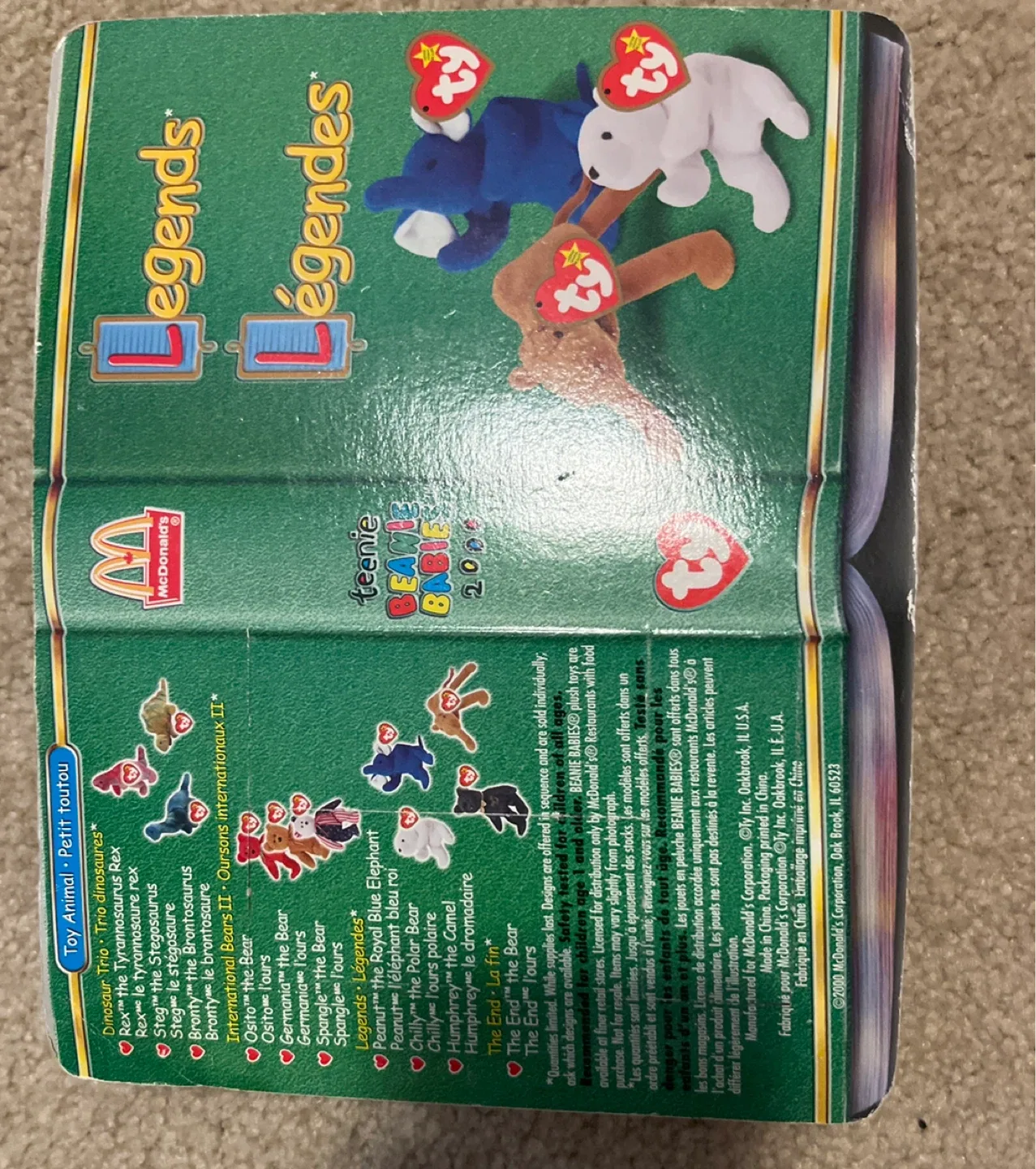 Humphrey the Camel Teenie Beanie Baby 2000 image indicator(2)