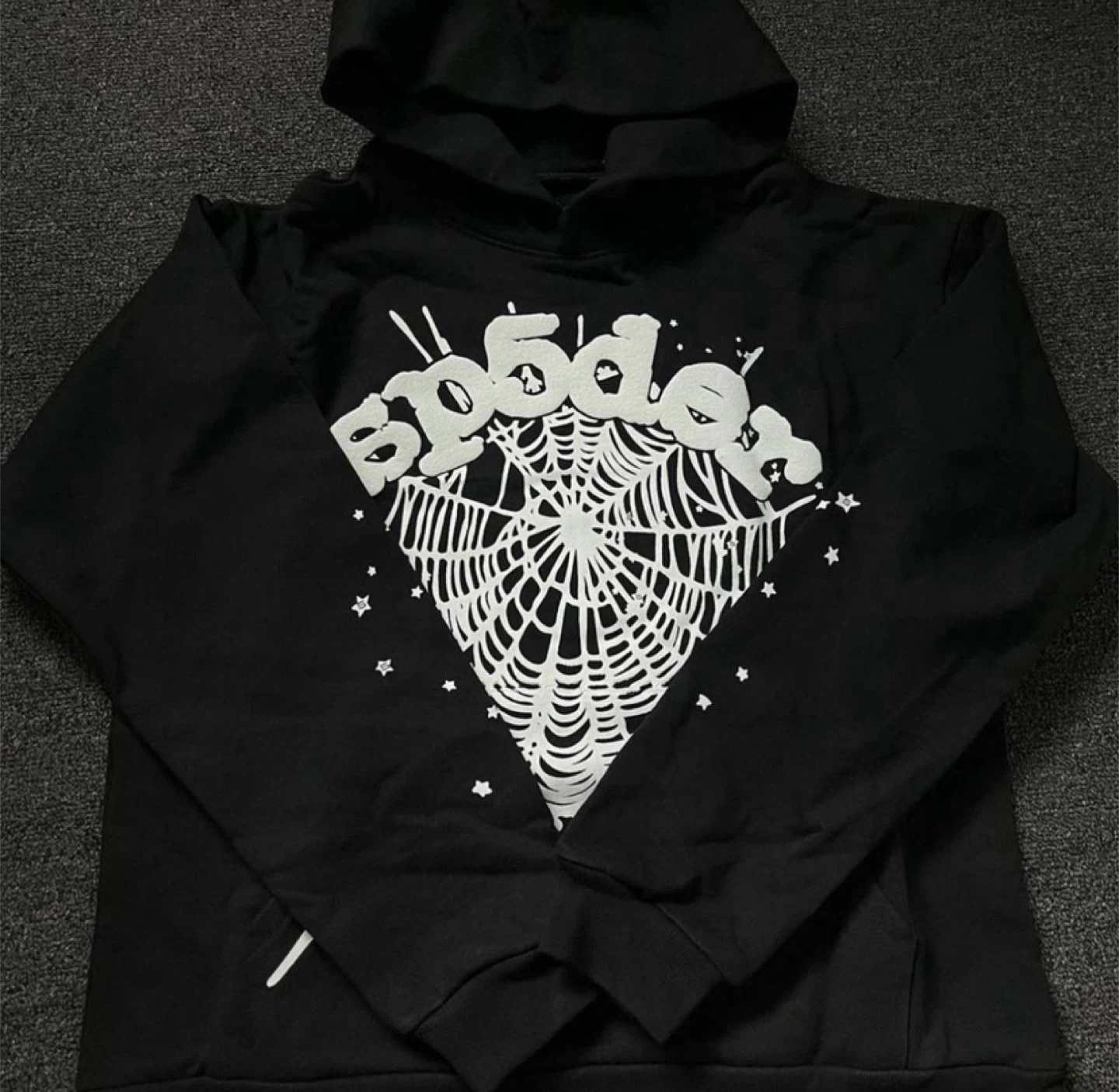 Sp5der OG Web Black Hoodie Men’s - All Sizes - photo 2
