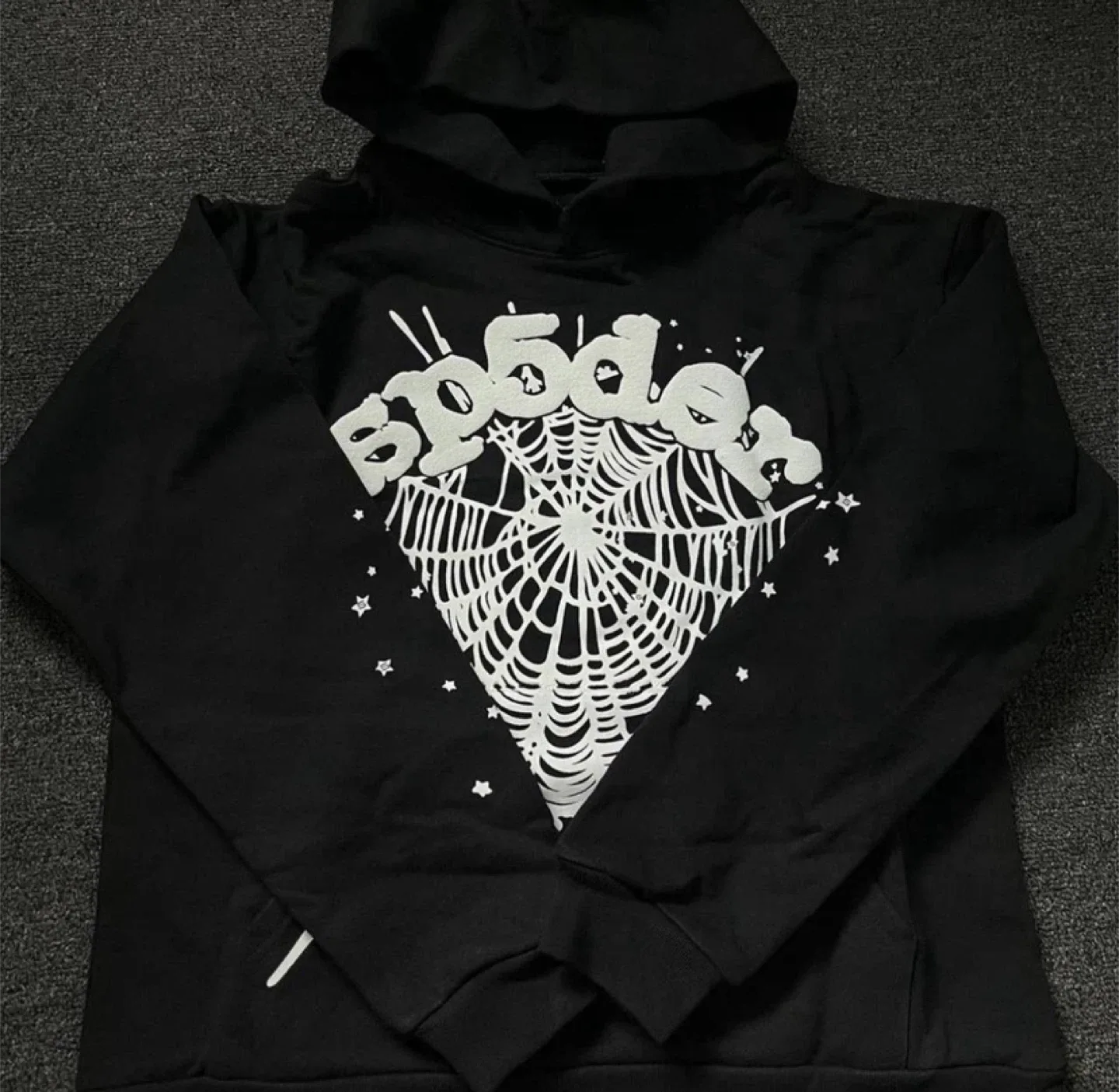 Sp5der OG Web Black Hoodie Men’s - All Sizes image indicator(2)