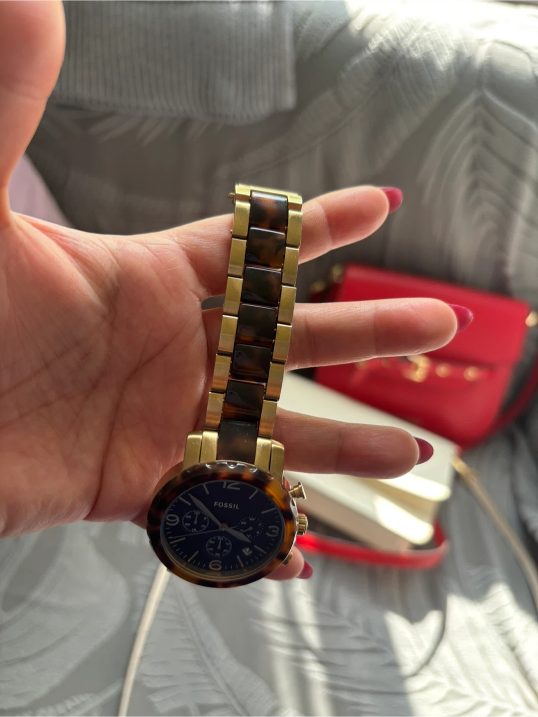 Fossil Riley Multi-Function Gold-Tone Watch - photo 3