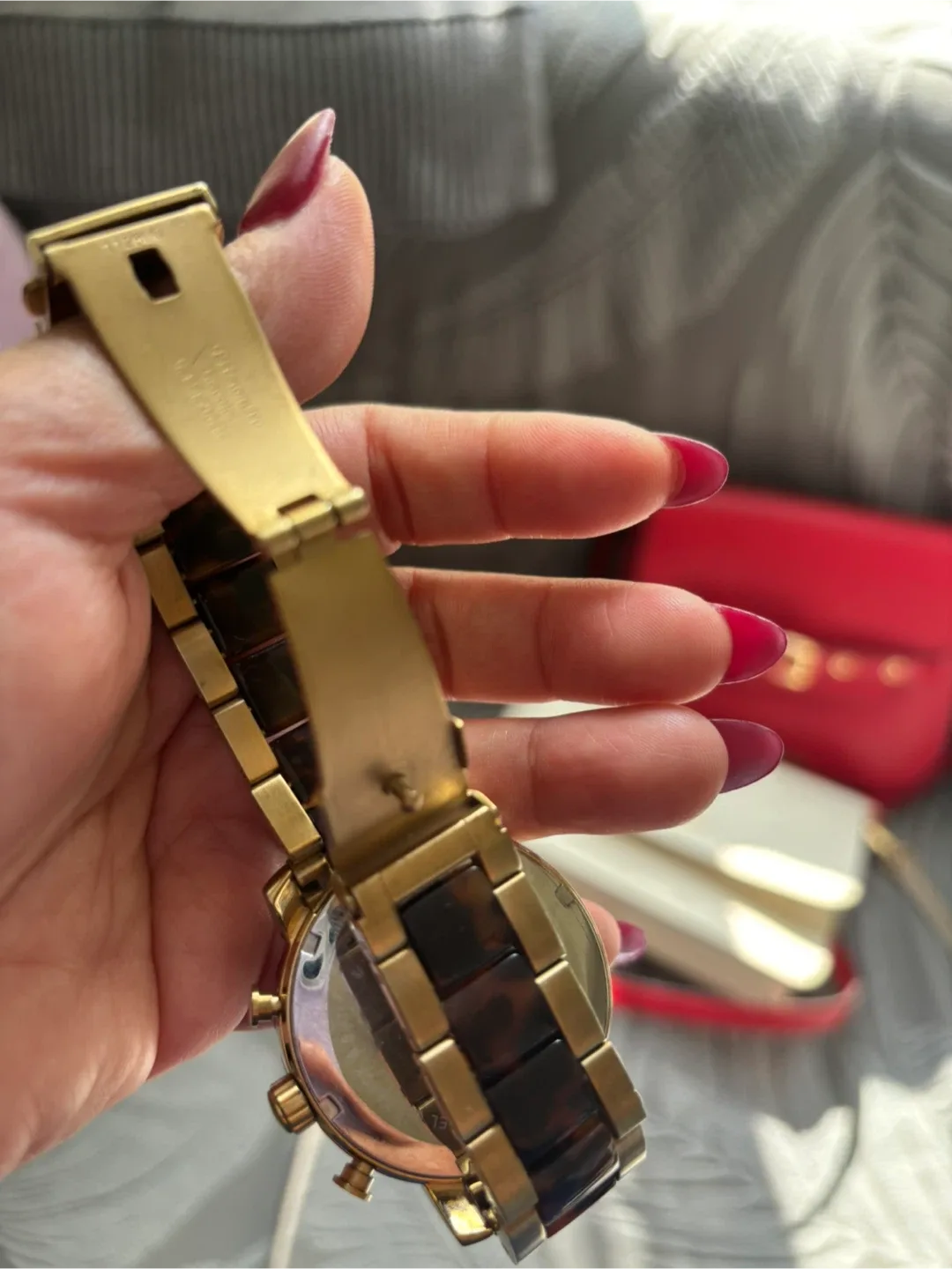 Fossil Riley Multi-Function Gold-Tone Watch image indicator(6)