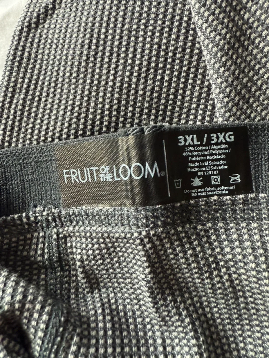 Fruit of the Loom 3XL Thermal Set - Grey image indicator(3)
