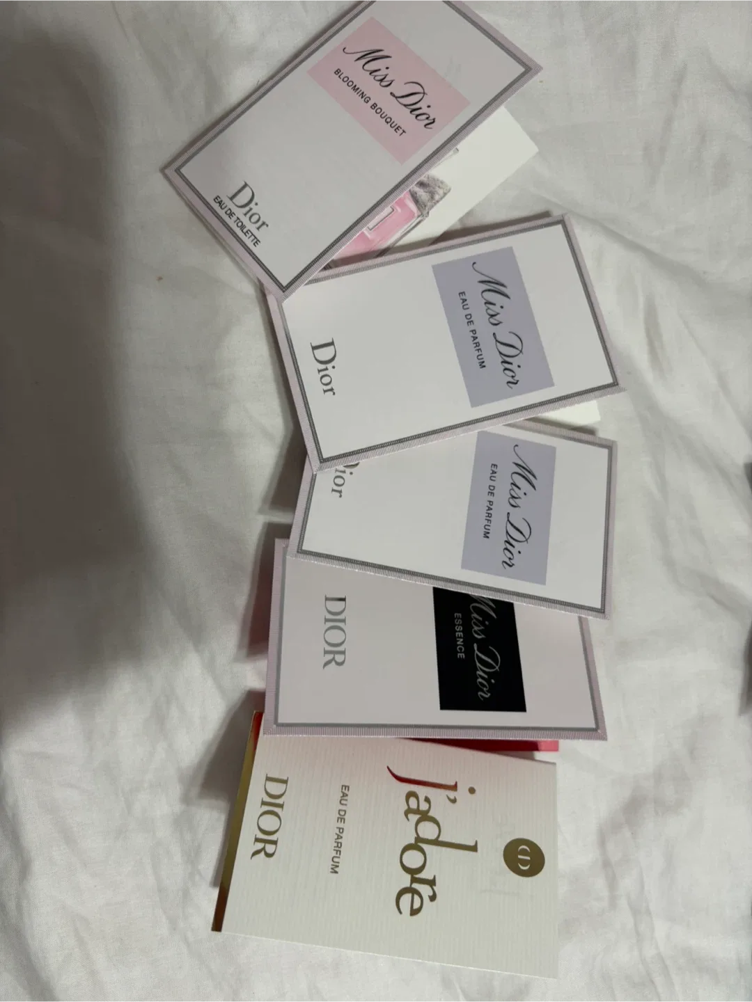 Dior Perfume Samples: Miss Dior, J'adore thumbnail