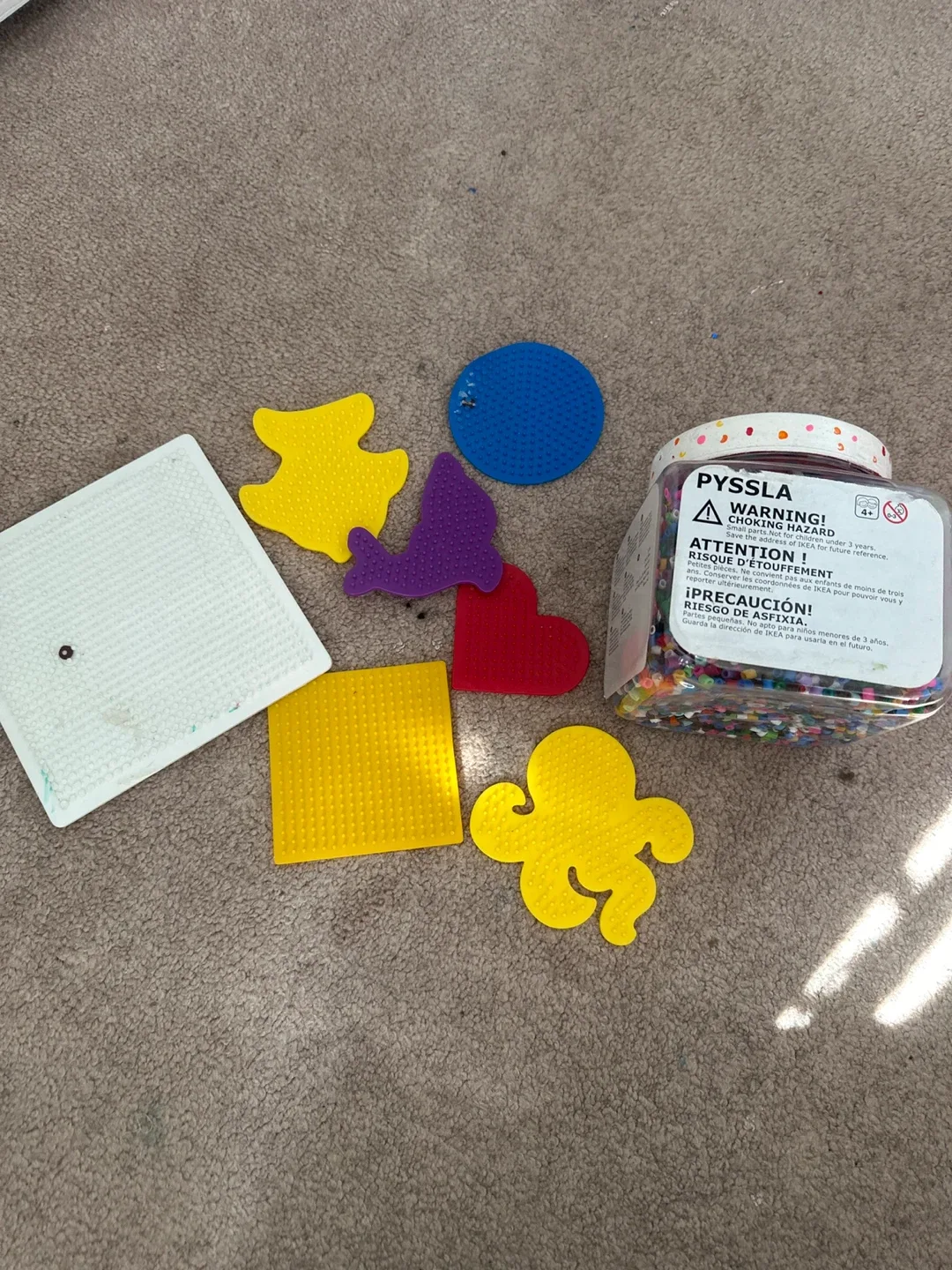 IKEA PYSSLA Beads & Shapes