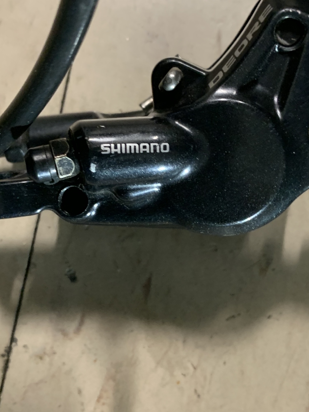Shimano Deore BL-M615 & BR-M615 Hydraulic Disc Brake Set - photo 5
